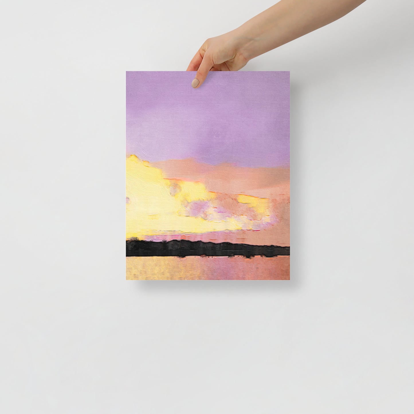 Shifting Light on Broad Creek art print featuring Hilton Head’s marshlands with gentle light reflections, for a serene, coastal-inspired rooms.